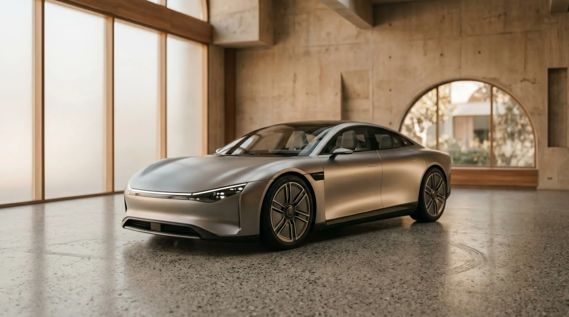A 3D vehicle rendered in multiple colors and environments with Resleeve