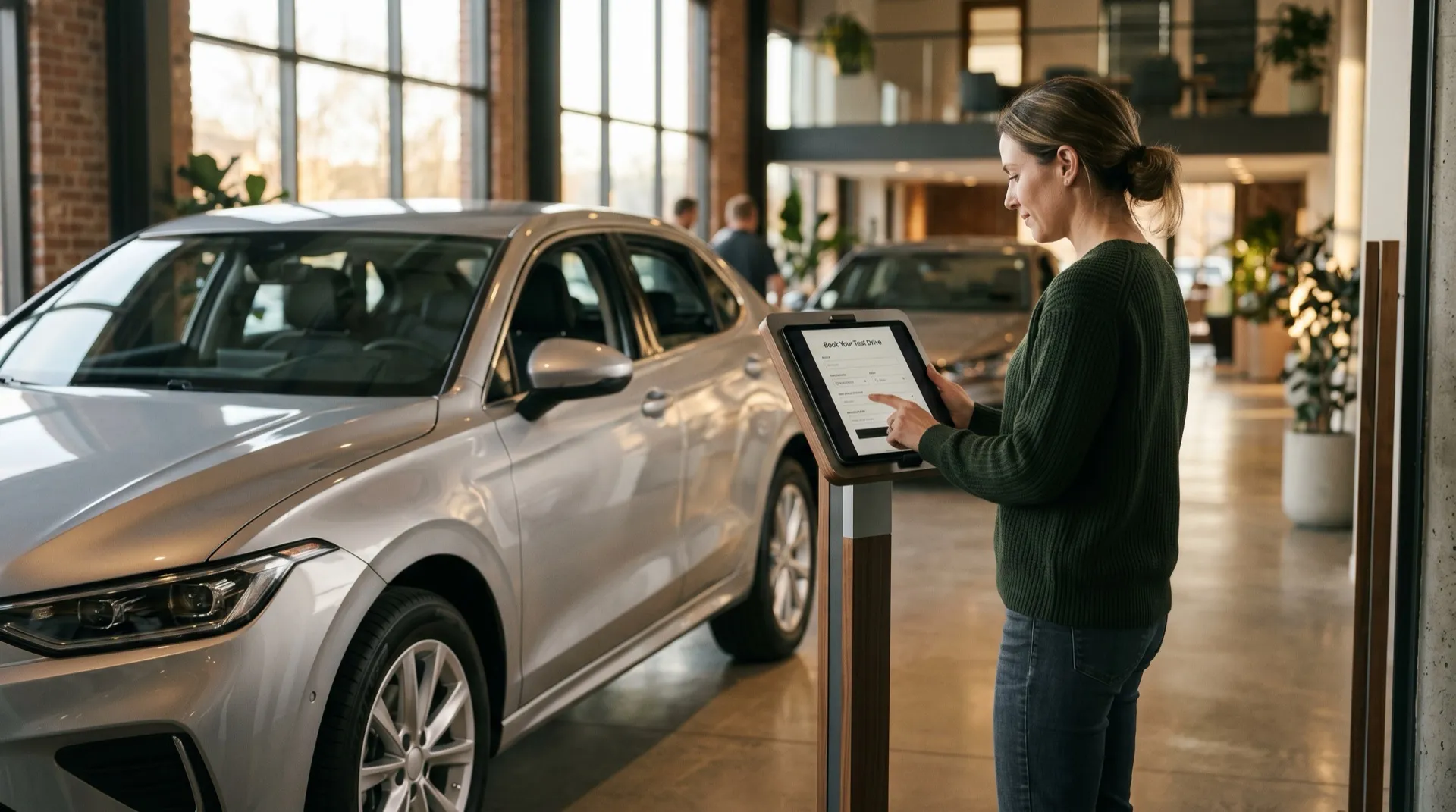 Book test drives: Resleeve for Automotive
