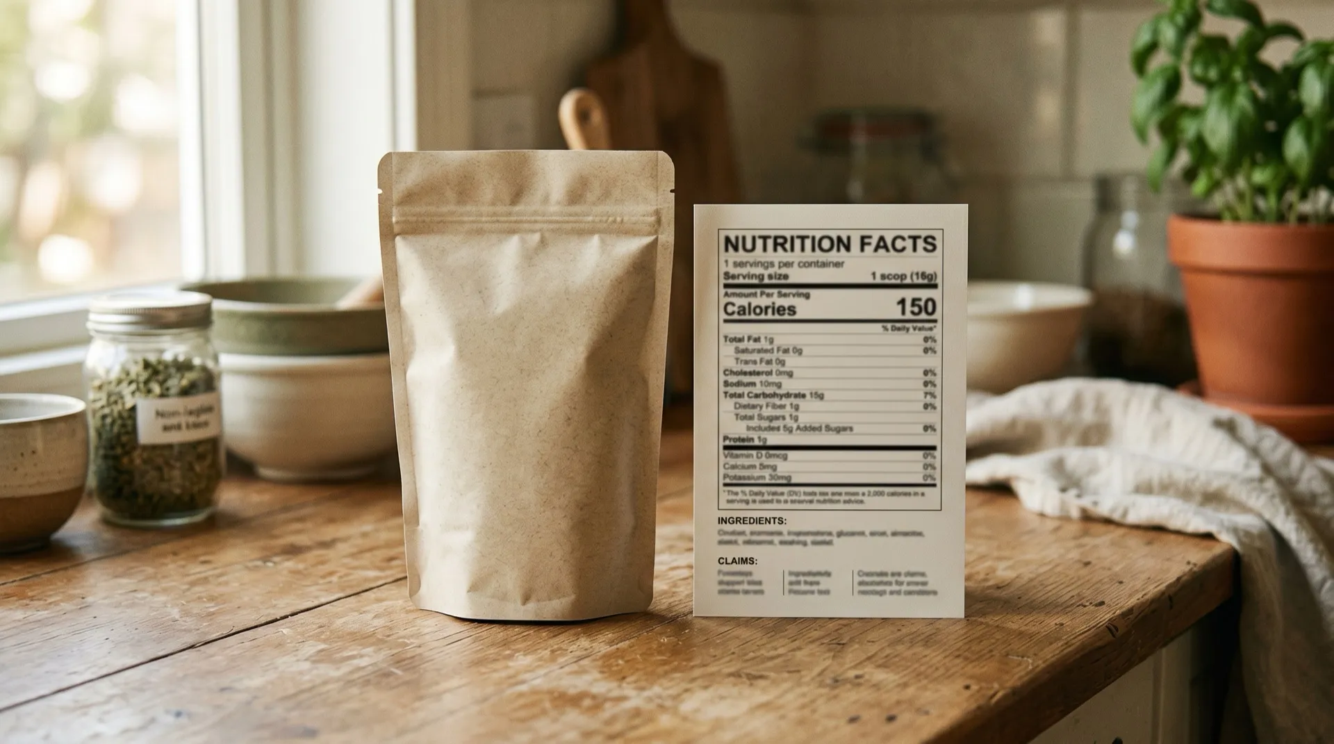 Write the claims: Resleeve for Food & CPG