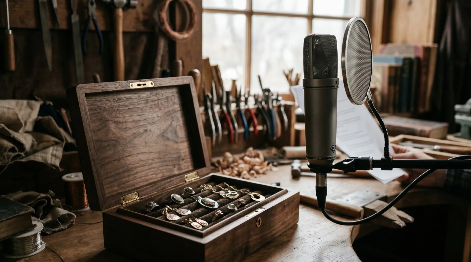 Audio for Jewelry, made with Resleeve