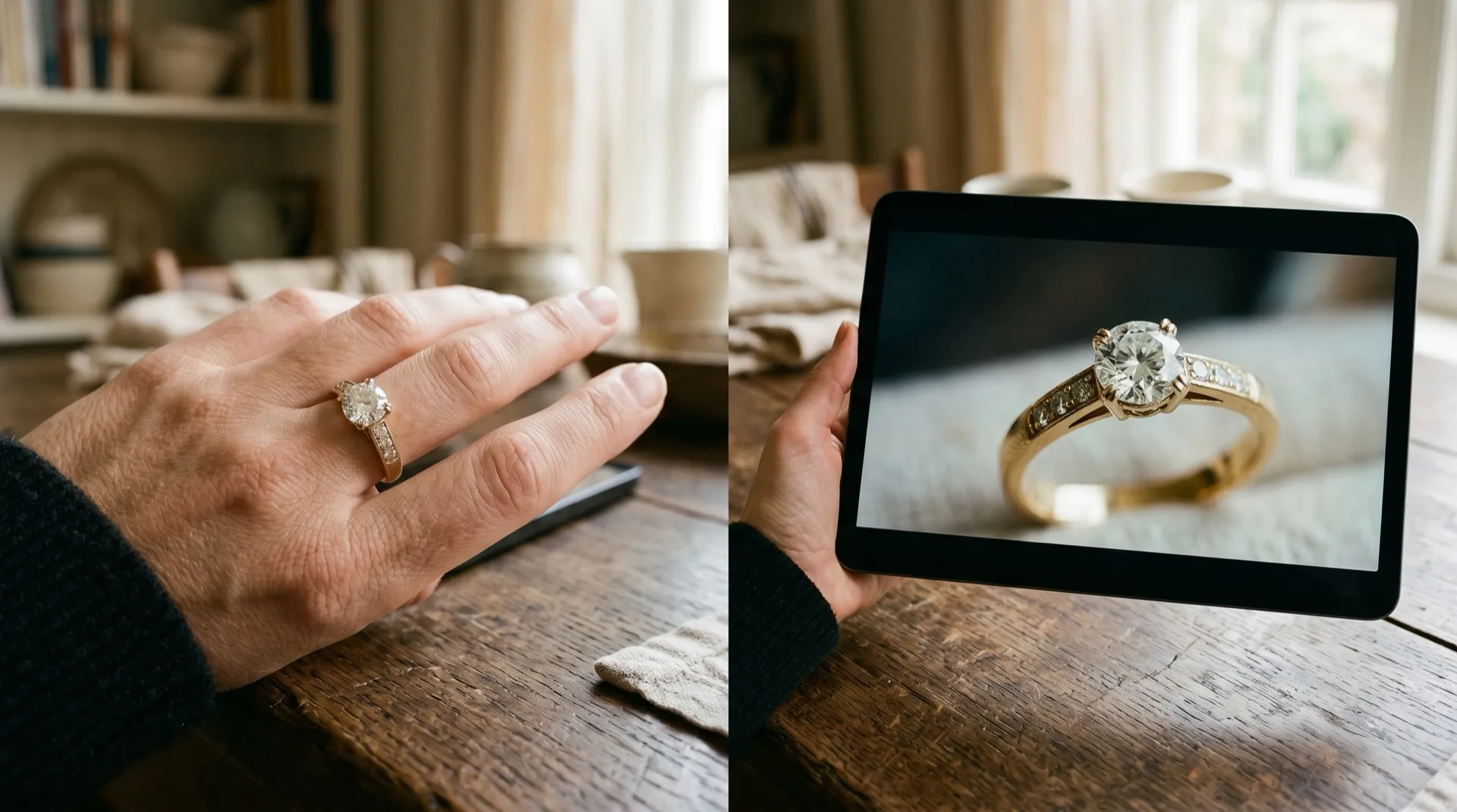Render macro and on-model: Resleeve for Jewelry